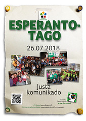 Esperanto-Tago 2018 - afiŝo