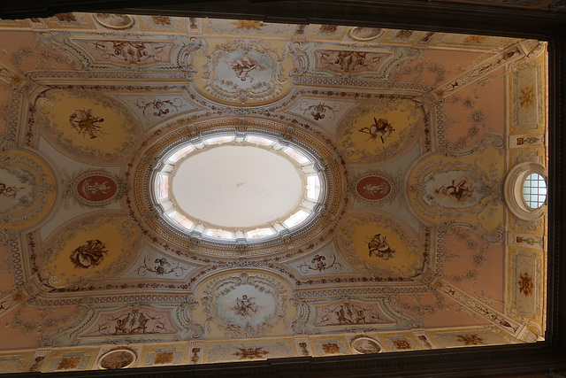 Ceiling of the entrance hall