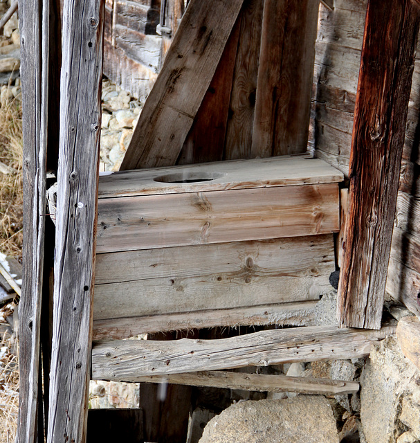 toilettes sèches...
