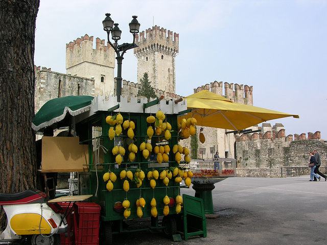 Zitronenhandel in Sirmione