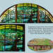Lew Evans House - stained glass screen - 24.11.2007