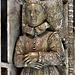 st mary's church, warwick (109)c16 tomb effigy of robert dudley, lord denbigh, who died in 1584 aged three