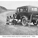 Emma & her daughter, Ethel have a roadside picnic - c1931