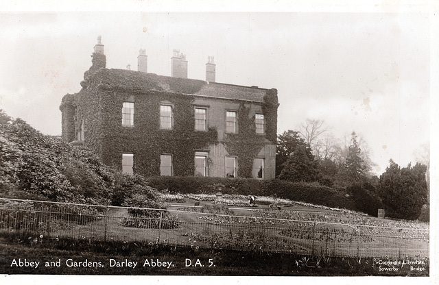 Darley Hall, Darley Abbey, Derby, Derbyshire (Demolished)