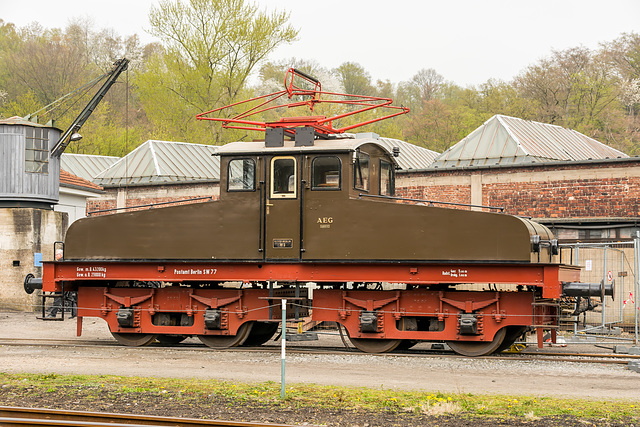 Elektrische Gleichstromlokomotive LPD Berlin Nr.3 von 1913