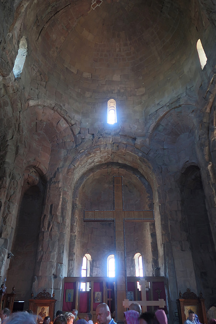 Looking up, Jvari Monastery