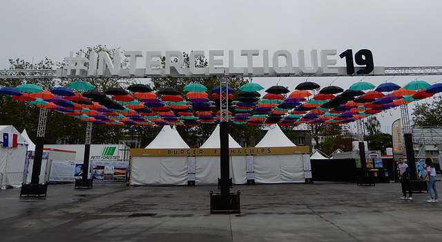 une temps pour sortir le parapluie