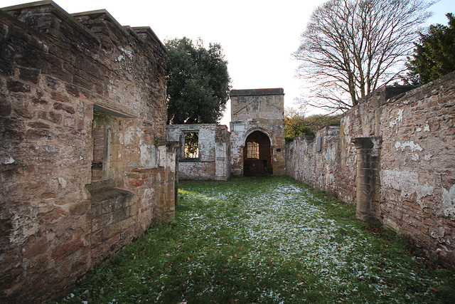 All Saints Church, Annesley, Nottinghamshire (now a ruin)