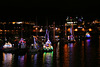 Christmas Lights on Boats Scarborough Harbour 21st December 2008