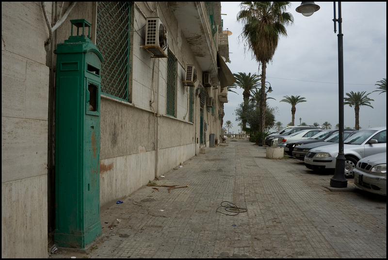 London-style Police Post. In... Tripoli!