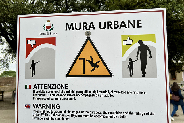 Lucca 2024 – Don‘t defend the walls without an adult