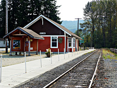 Bahnof Elbe, WA. USA