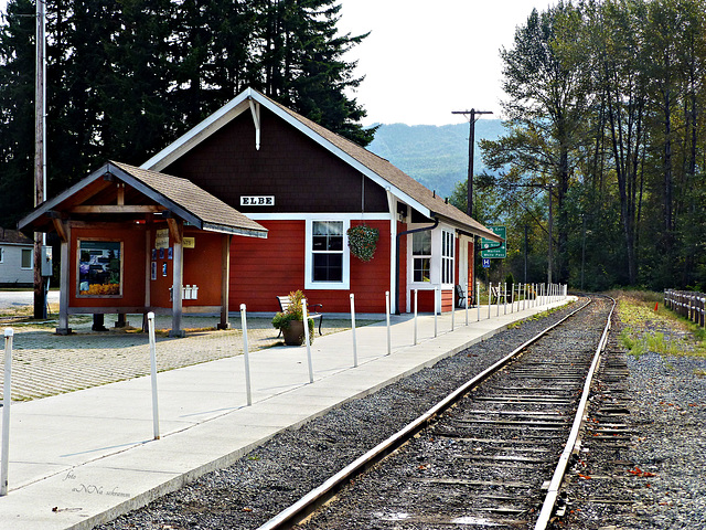 Bahnof Elbe, WA. USA