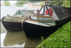 Victoria and Mercury narrowboats