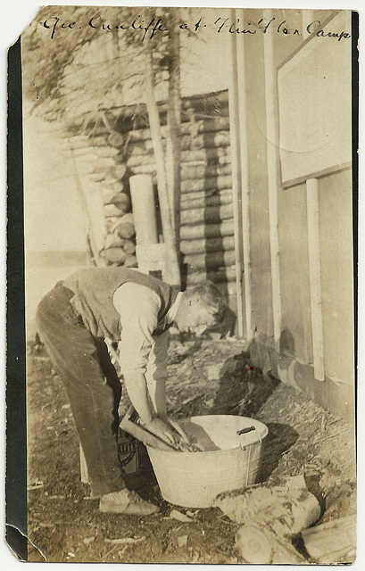 MN1031 FLIN FLON - GEO. CUNLIFFE AT FLIN FLON CAMP