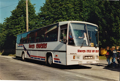 Storey’s Coaches 227 ASV (SMY 627X) in Barton Mills – 30 May 1997 (358-04)