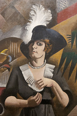 "Alice au grand chapeau" (Roger de La Fresnaye - 1912)
