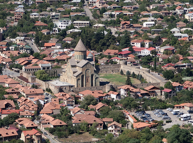 View of Sveti-Tskhoveli Cathedral, Mtskheta
