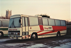 Storey’s Coaches RNY 309Y in Ely – 30 Dec 1992 (184-2)