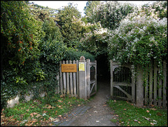 entrance to Holywell Cemetery