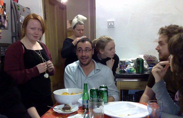 Jamie's party, Richard's head