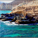 Oman : la costa a occidente di Ṣalāla - spiaggie kilometriche e scoglire a picco
