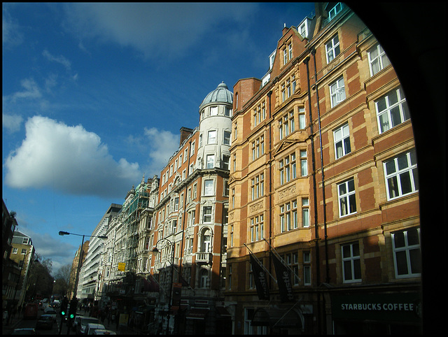 sunlight on Southampton Row