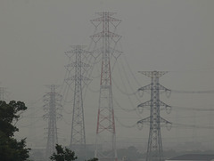 Towers in the mist