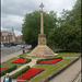 war memorial flower beds