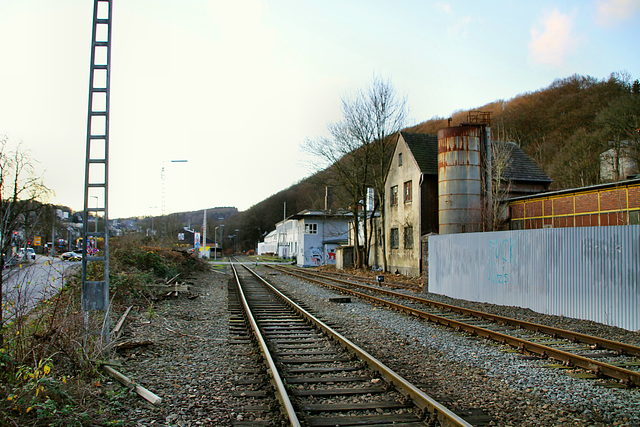 Ennepetalbahn bei der Kluterthöhle (Ennepetal) / 21.12.2019