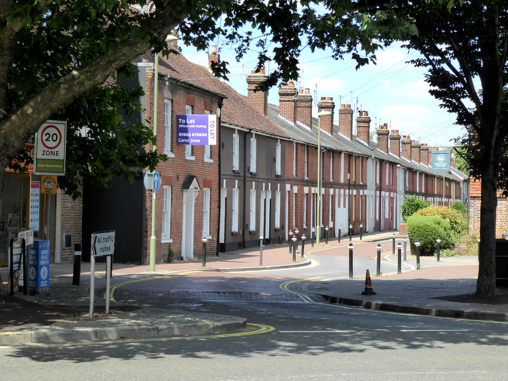 Upper Brook Street, Winchester - 15 July 2019