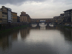 Old Bridge and Arno River.
