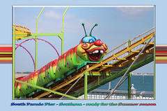 South Parade Pier Southsea caterpillar 11 7 2019