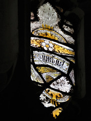berry pomeroy church, devon  , c15 glass fragments (2)