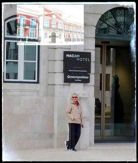 Main entrance MACAM Hotel/Museum of Copntemporary Art Armando Martins