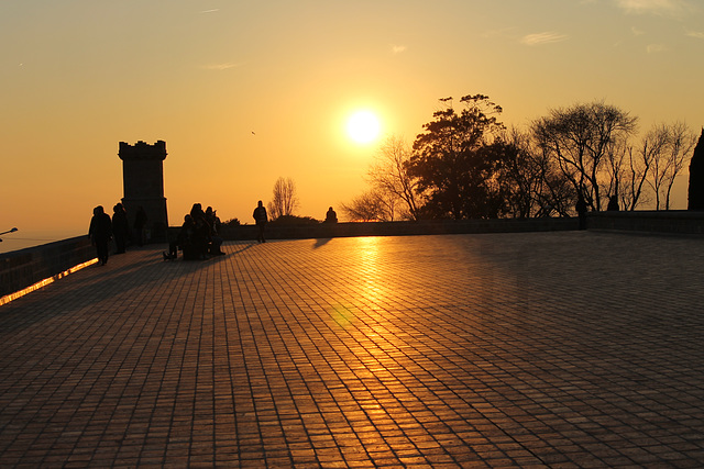 Posta al Castell de Montjuïc-Barcelona-Catalunya