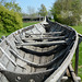 Denmark, Viking Castle Trelleborg, Viking Boat