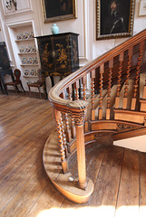 Staircase, Glemham Hall, Suffolk