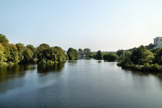 Ruhr in Mülheim / 19.08.2018