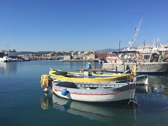 Petit port de pêche.