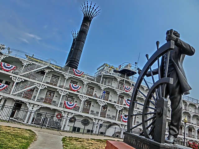 Mississippi Steam Boat in Hannibal, MO