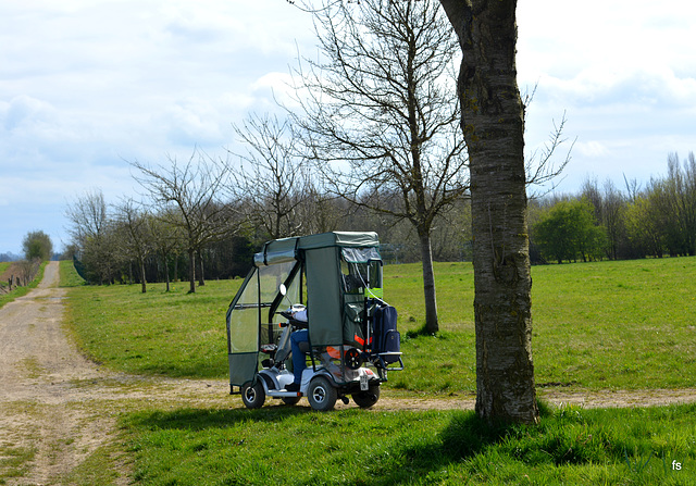 Waterdichte scootmobiel...