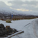 Winter scene in the Cairngorms from the A9