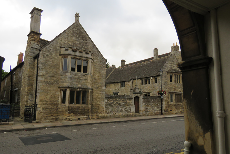 latham's hospital almhouses, oundle, northants