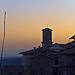Evening falls, on the village perched on the valley - Falletti, Biella
