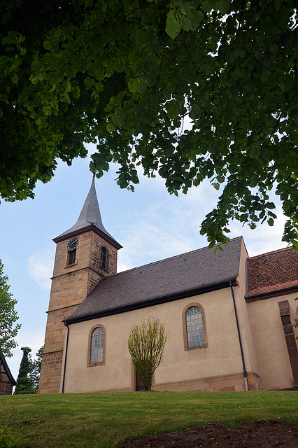 Simultankirche Johannes der Täufer in Hohwiller