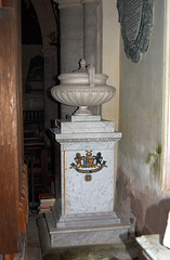 Monument at Lowther Church, Cumbria