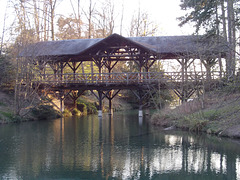 pont couvert au parc