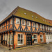 Medieval half-timbered house in Ribe