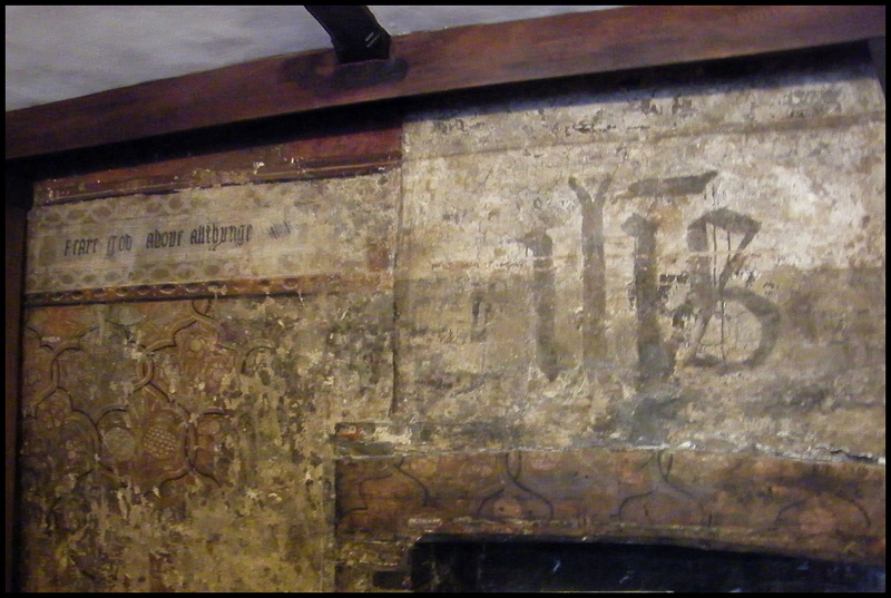 15th century writing on the wall